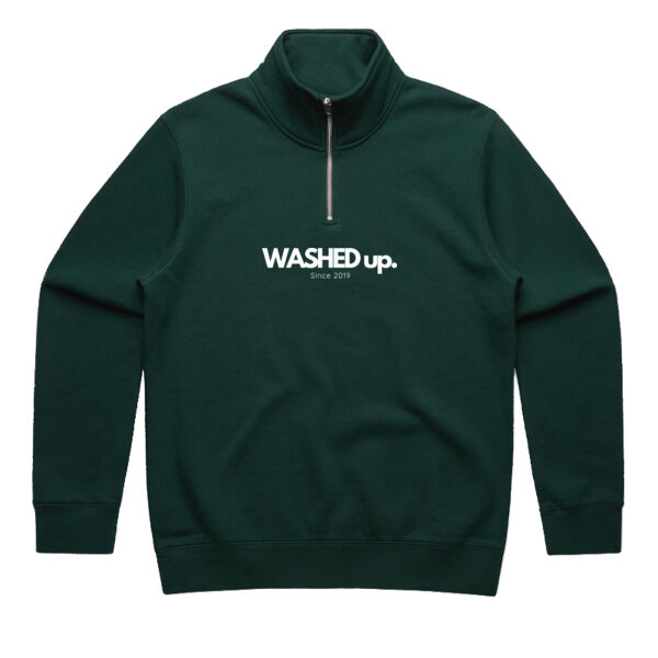 Washed Up Half Zip Jumper Thumbnail